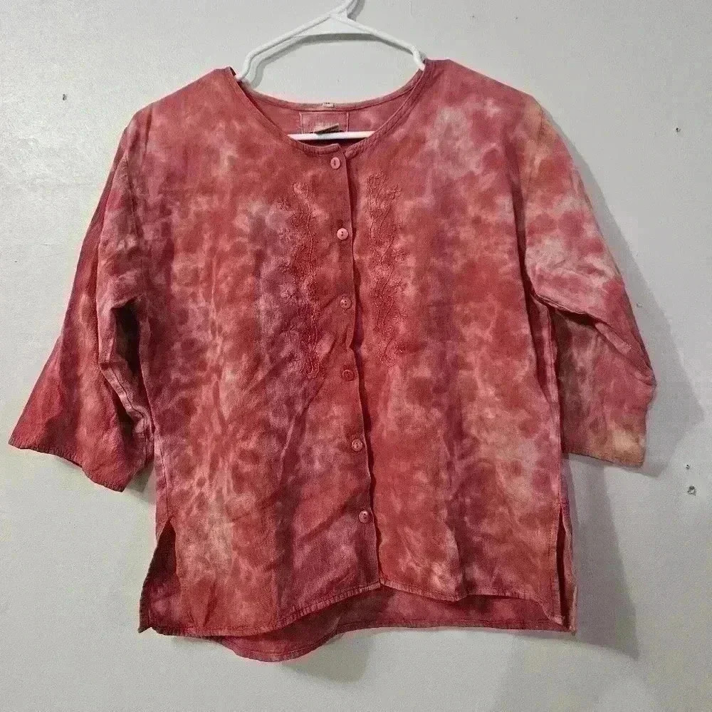 Tye dye cotton short sleeve tee!